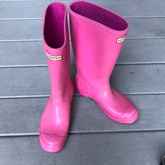 Hunter Other - Hunter Boots Pink Size U.S. Size 6G/U.K. 4/EU 37